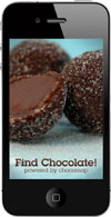 Find Chocolate mobile application